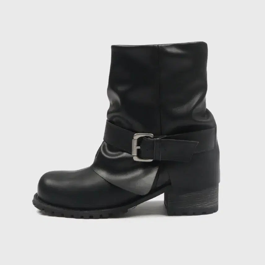 [BUNJANG] Blackup Ramian Washing Folding Short Boots (Size 245) / 블랙업 라미안 워싱 폴딩 숏부츠 245사이즈