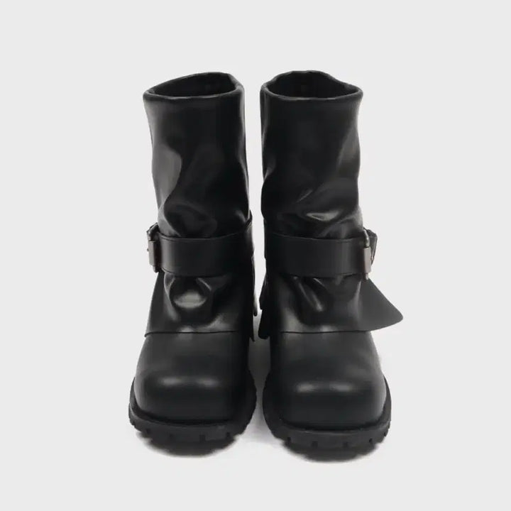 [BUNJANG] Blackup Ramian Washing Folding Short Boots (Size 245) / 블랙업 라미안 워싱 폴딩 숏부츠 245사이즈
