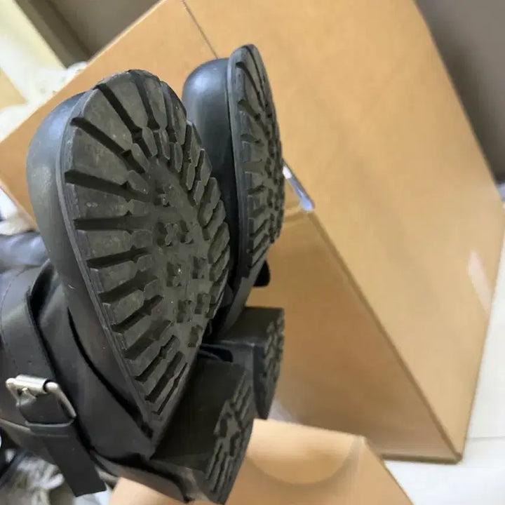 [BUNJANG] Blackup Ramian Washing Folding Short Boots (Size 245) / 블랙업 라미안 워싱 폴딩 숏부츠 245사이즈