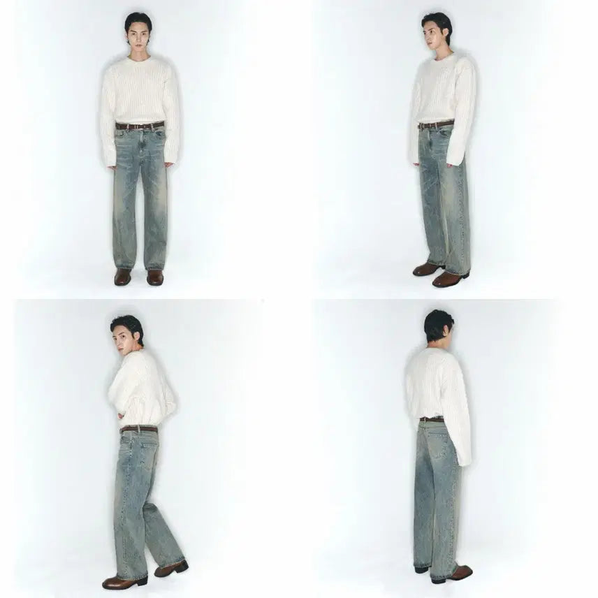 [BUNJANG] Piece Worker Great Sandy Semi Wide Denim Pants / [32] 피스워커 great sandy 세미 와이드 데님 팬츠 청바지