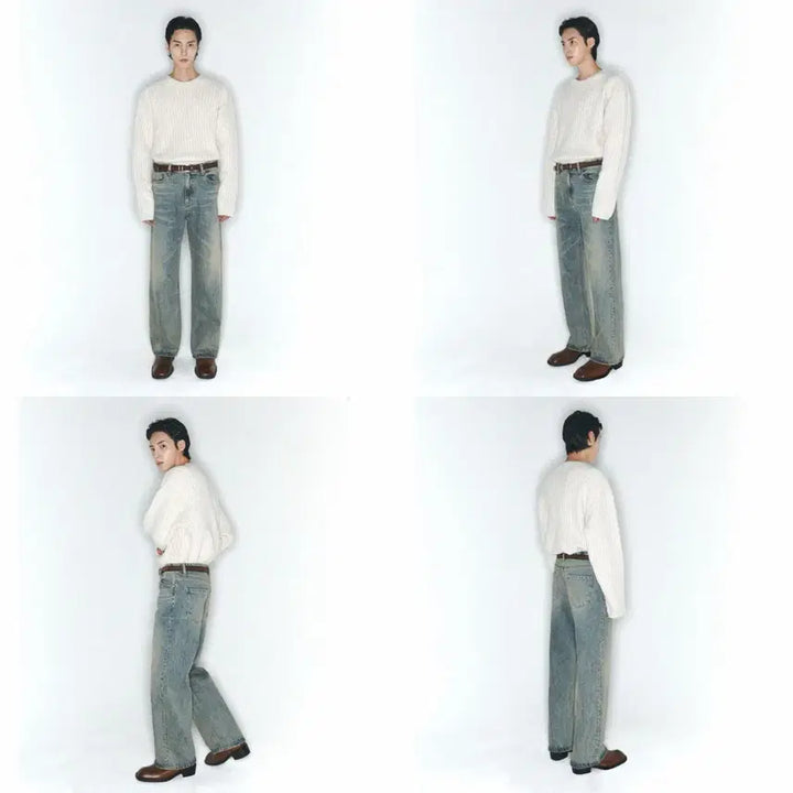 [BUNJANG] Piece Worker Great Sandy Semi Wide Denim Pants / [32] 피스워커 great sandy 세미 와이드 데님 팬츠 청바지