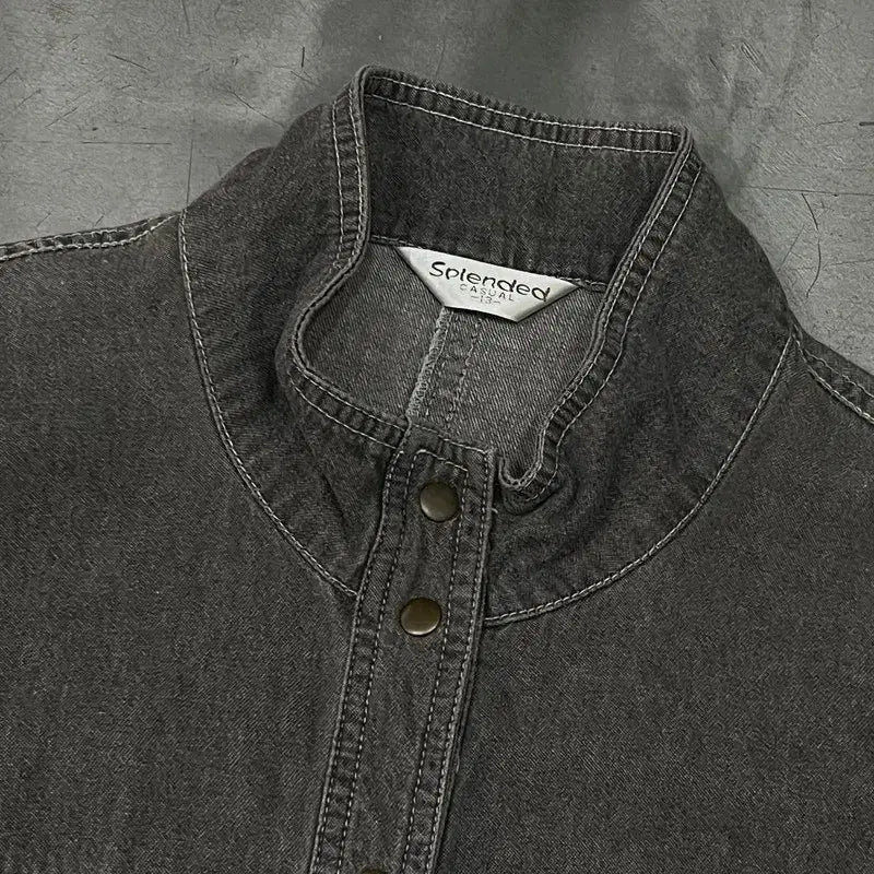 [BUNJANG] Splended Casual Denim Shirt Jacket / Splended Casual 데님 셔츠 자켓 y16423