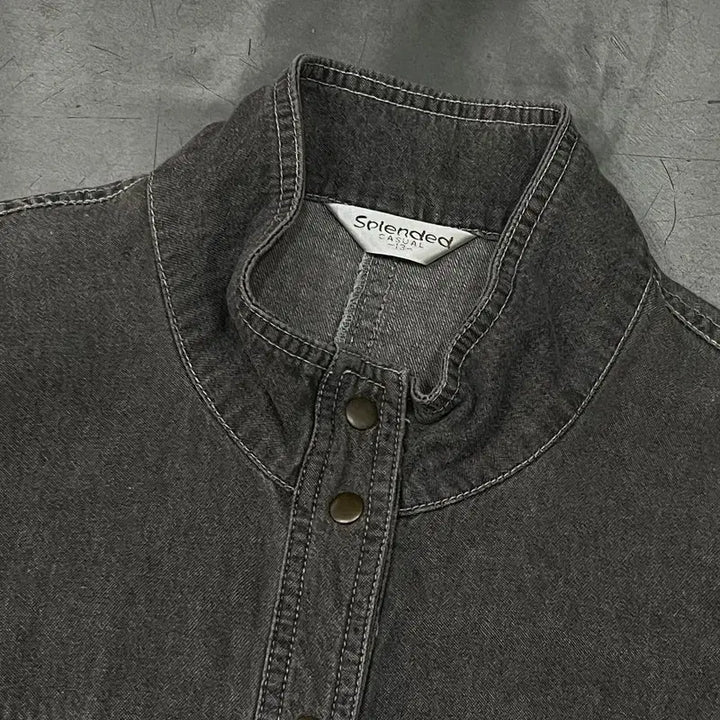[BUNJANG] Splended Casual Denim Shirt Jacket / Splended Casual 데님 셔츠 자켓 y16423