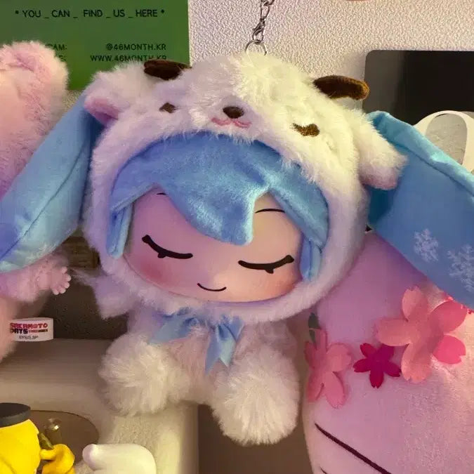 [BUNJANG] Hatsune Miku Forest Animal Series Plush Keyring / 하츠네 미쿠 숲속 동물시리즈 인형 키링 팝니다
