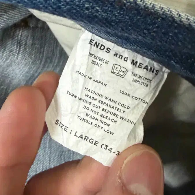 [BUNJANG] Ends and Means Denim Pants L / Ends and means 5pk 데님 팬츠 L