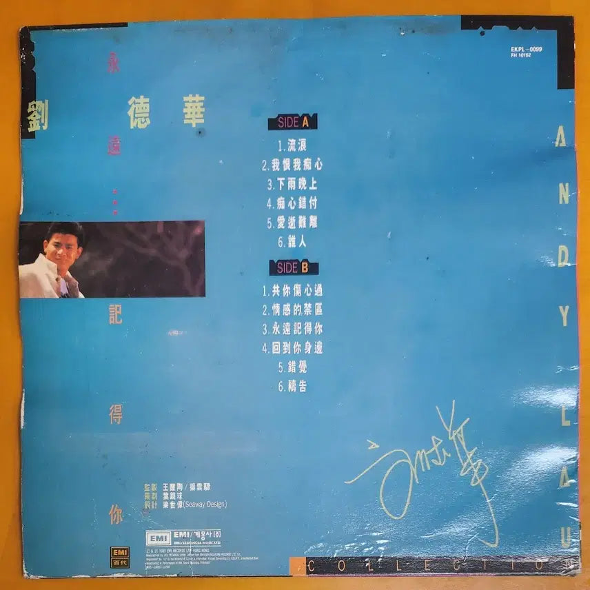 [BUNJANG] Andy Lau Collection LP / LP/유덕화 Andy Lau Collection