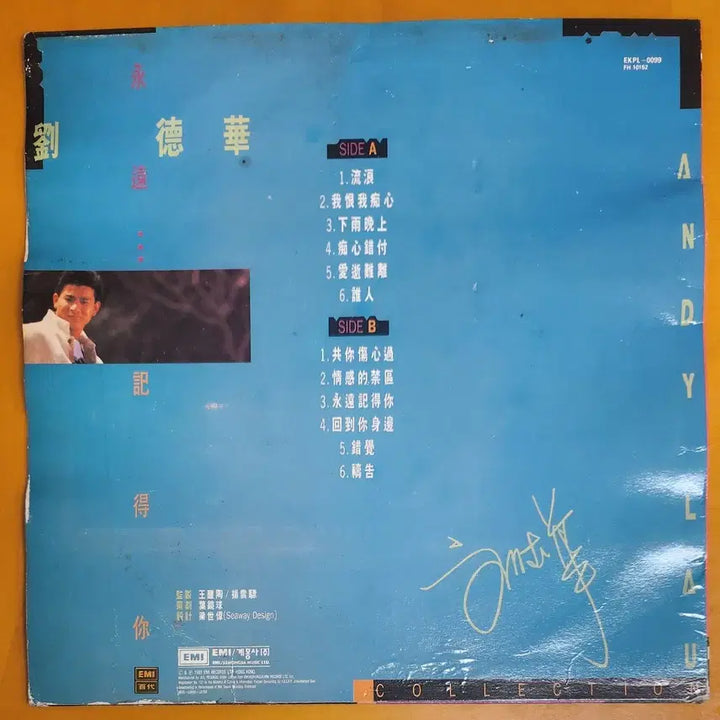 [BUNJANG] Andy Lau Collection LP / LP/유덕화 Andy Lau Collection