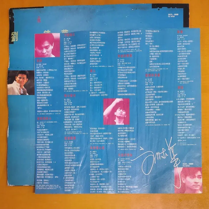 [BUNJANG] Andy Lau Collection LP / LP/유덕화 Andy Lau Collection
