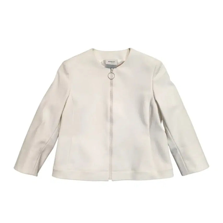 [BUNJANG] Akris Punto White Zip-Up Jacket / 아크리스 푼토 화이트 집업 자켓
