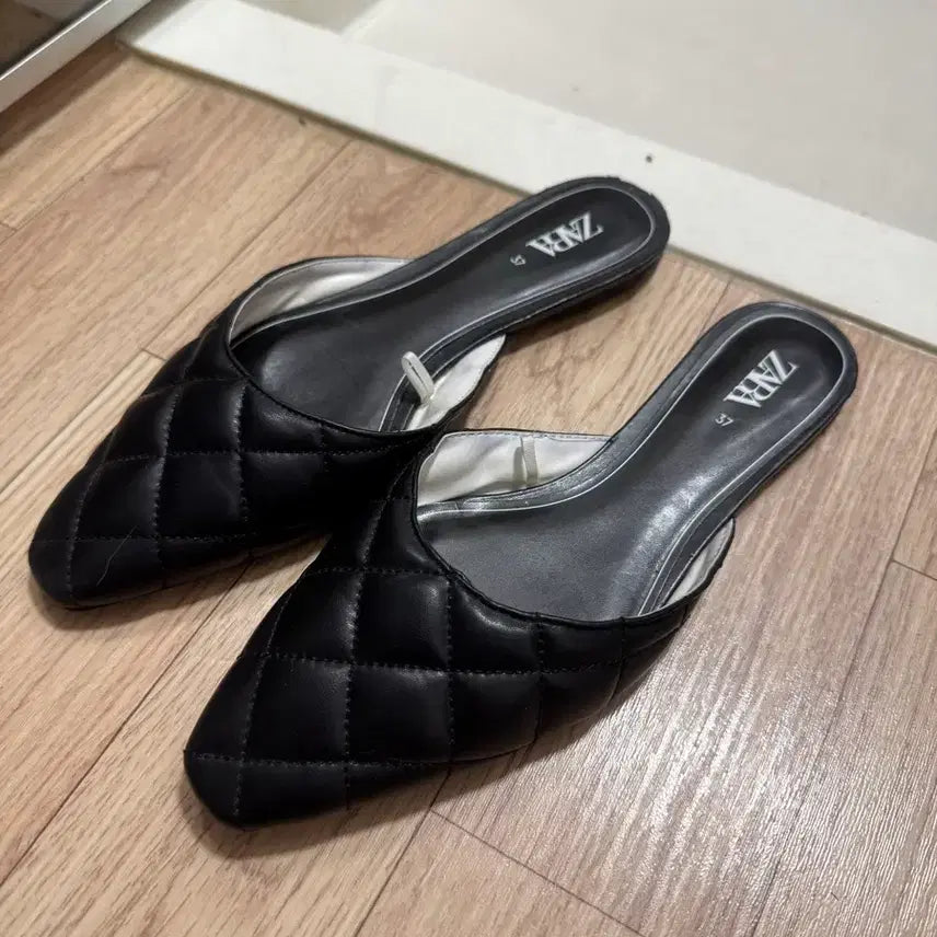 [BUNJANG] ZARA Mules Block Loafers 240 / 자라 뮬 블로퍼 240