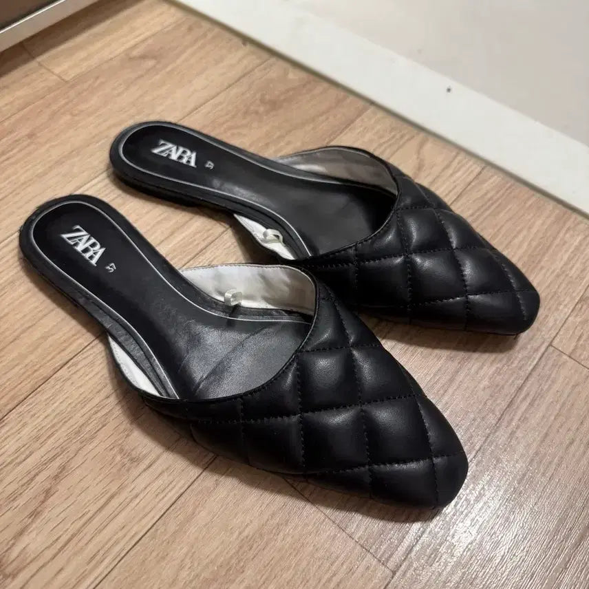 [BUNJANG] ZARA Mules Block Loafers 240 / 자라 뮬 블로퍼 240