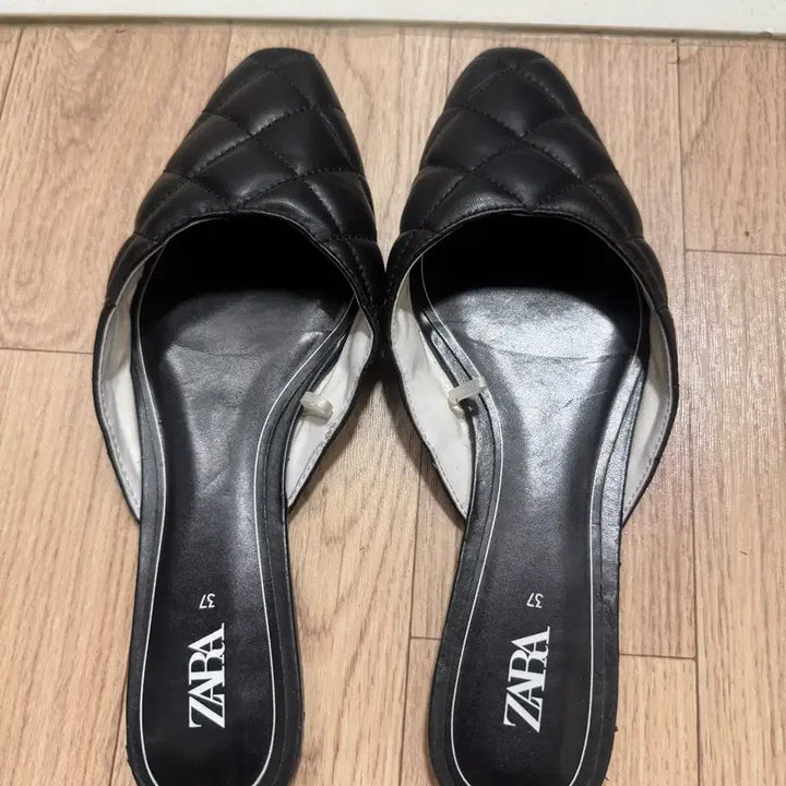 [BUNJANG] ZARA Mules Block Loafers 240 / 자라 뮬 블로퍼 240