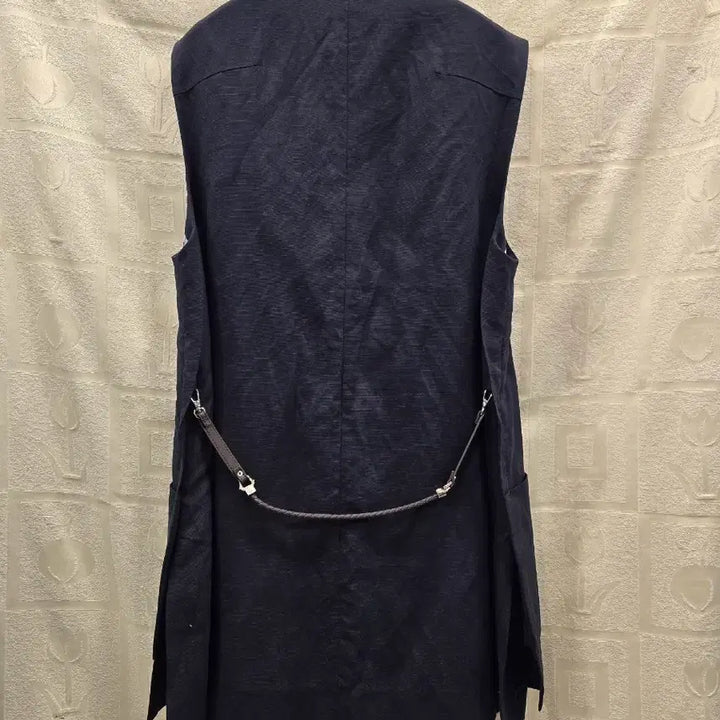 [BUNJANG] Hazzys Navy Long Vest / 헤지스 네이비  조끼 베스트 66~77