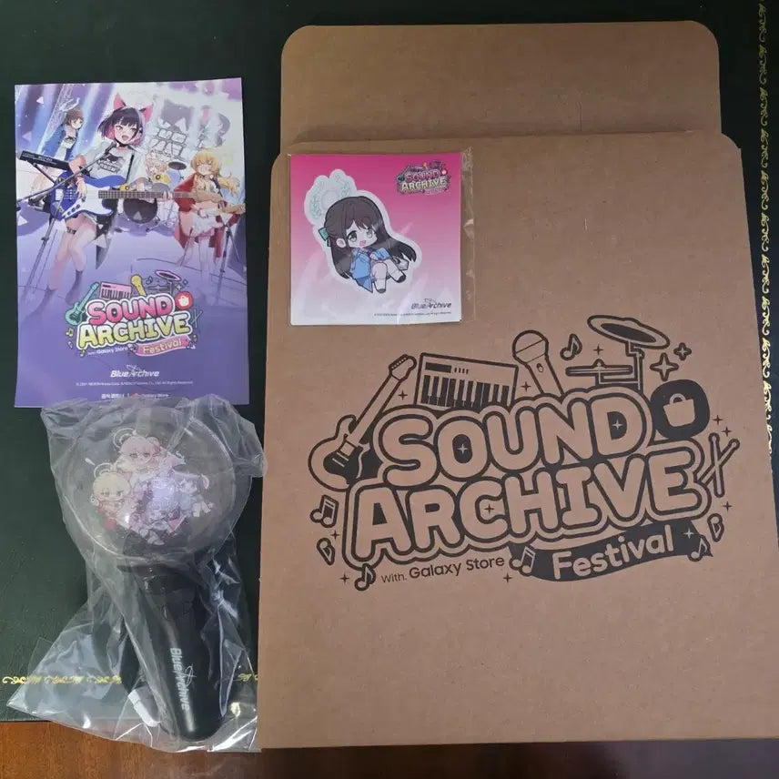 [BUNJANG] Blue Archive Sound Festival Goods Set / 블루 아카이브 사운드 페스티벌 굿즈 세트