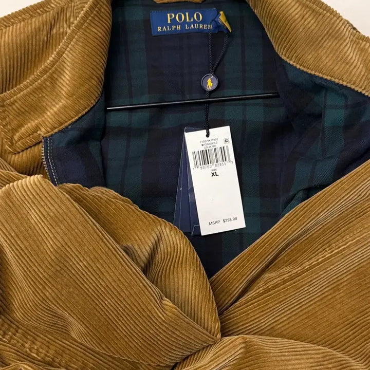 [BUNJANG] Polo Ralph Lauren Corduroy Jacket - Brown / 새상품 폴로 랄프로렌 코듀로이 자켓 브라운 바라쿠다