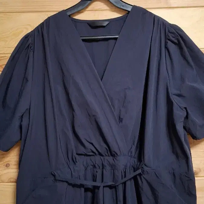 [BUNJANG] Unbranded Long Crinkle Dress / 바스락 롱 원피스