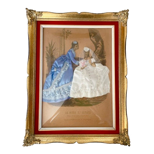 [BUNJANG] La Mode Shadowbox Frame / 앤틱 프랑스 라모드 쉐도우박스 액자