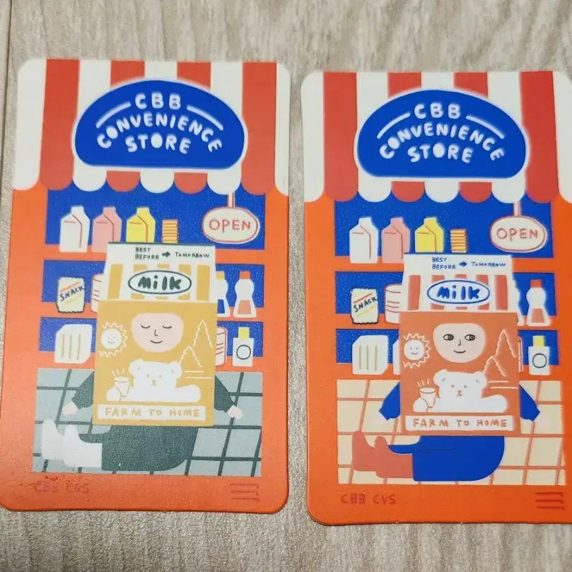 [BUNJANG] CBB Circus Boy Band Convenience Store Milk Set / CBB 서커스보이밴드 편의점 우유세트