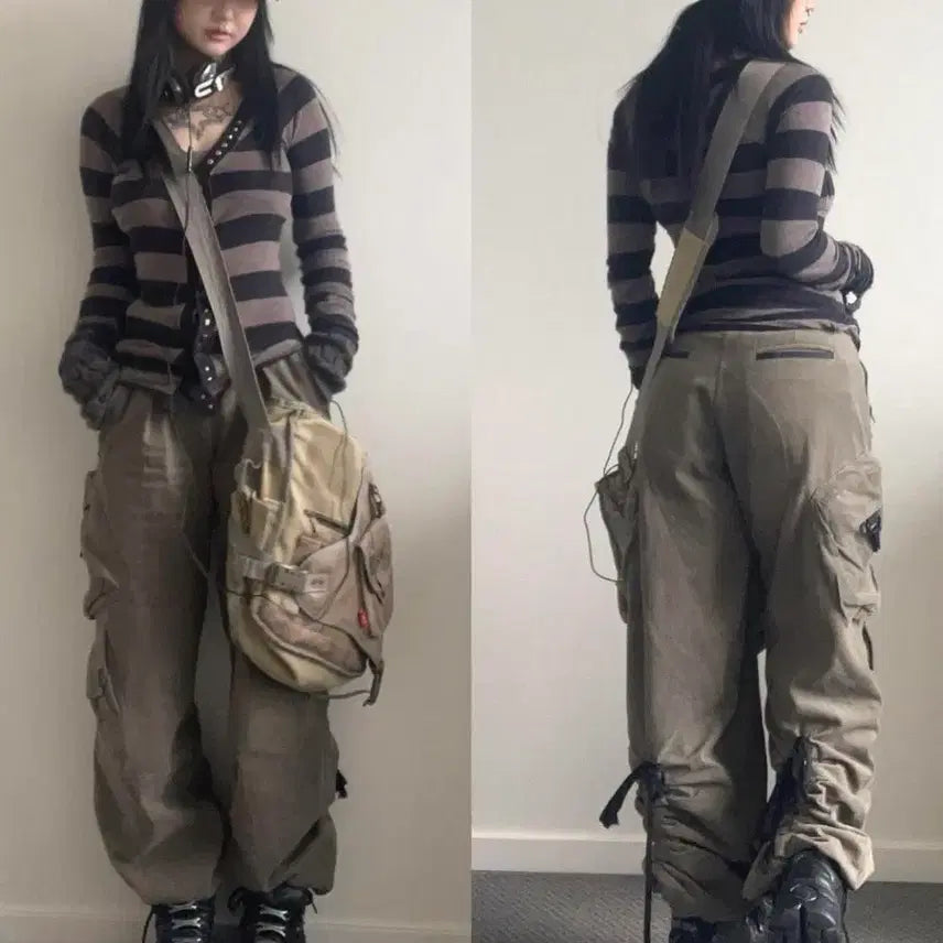 [BUNJANG] Hyeinseo Military Cargo Pants / 새상품 혜인서 밀리터리 카고 [1]