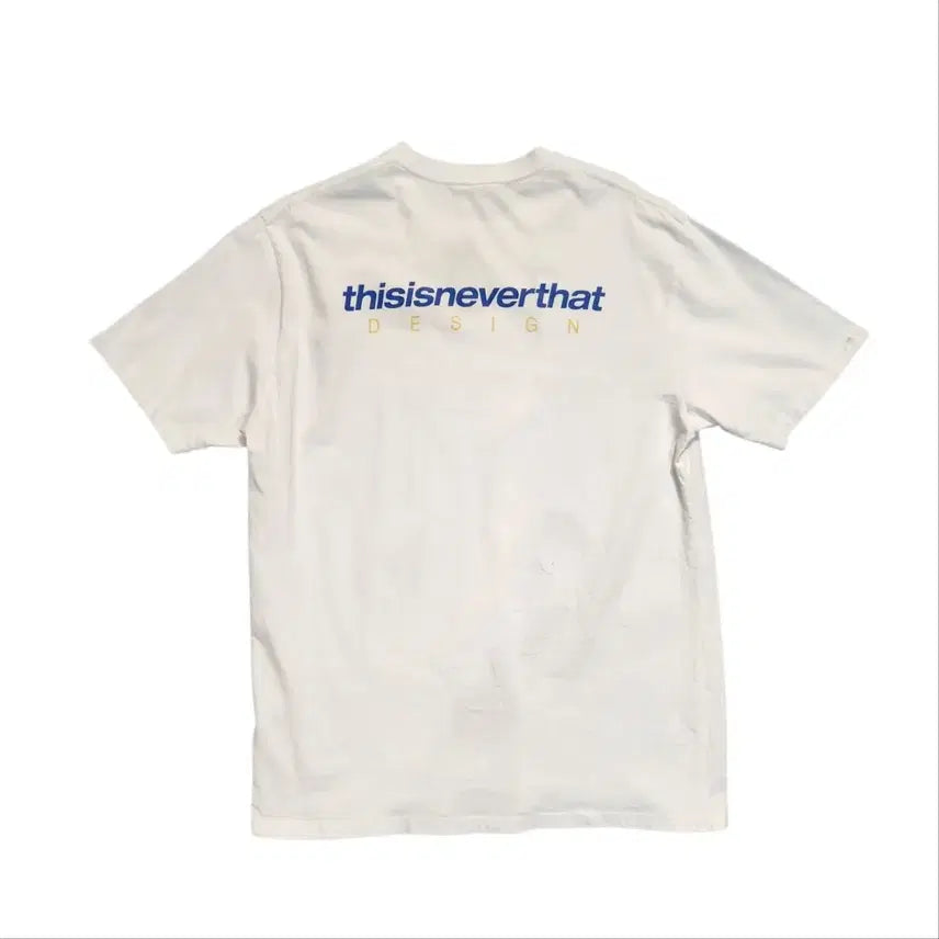[SOLD OUT] 디스이즈네버댓 화이트 반팔 티셔츠