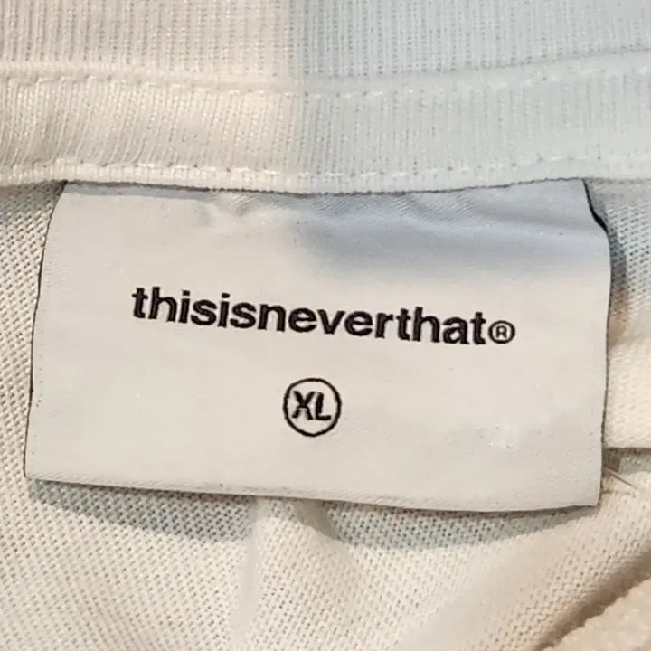 [SOLD OUT] 디스이즈네버댓 화이트 반팔 티셔츠