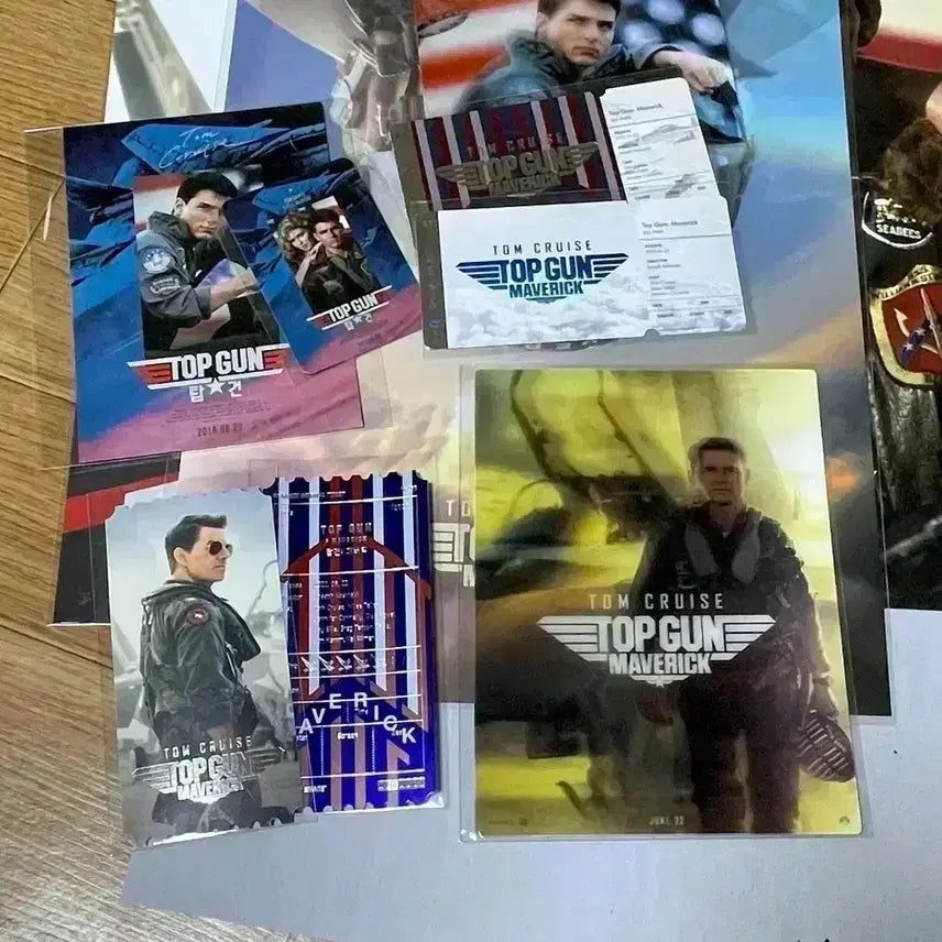 [BUNJANG] Vanilla Sky Magnolia Top Gun Art Card Poster Bundle / 바닐라스카이 매그놀리아 포스터 톰크루즈 영화 탑건아트카드오리지널티켓