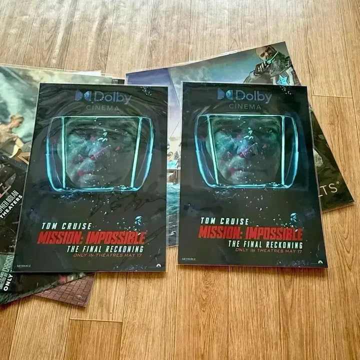 [BUNJANG] Vanilla Sky Magnolia Top Gun Art Card Poster Bundle / 바닐라스카이 매그놀리아 포스터 톰크루즈 영화 탑건아트카드오리지널티켓