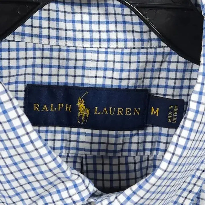 [BUNJANG] Polo Ralph Lauren Checkered Short Sleeve Shirt / 100 POLO 폴로 랄프로렌 체크 반팔 셔츠