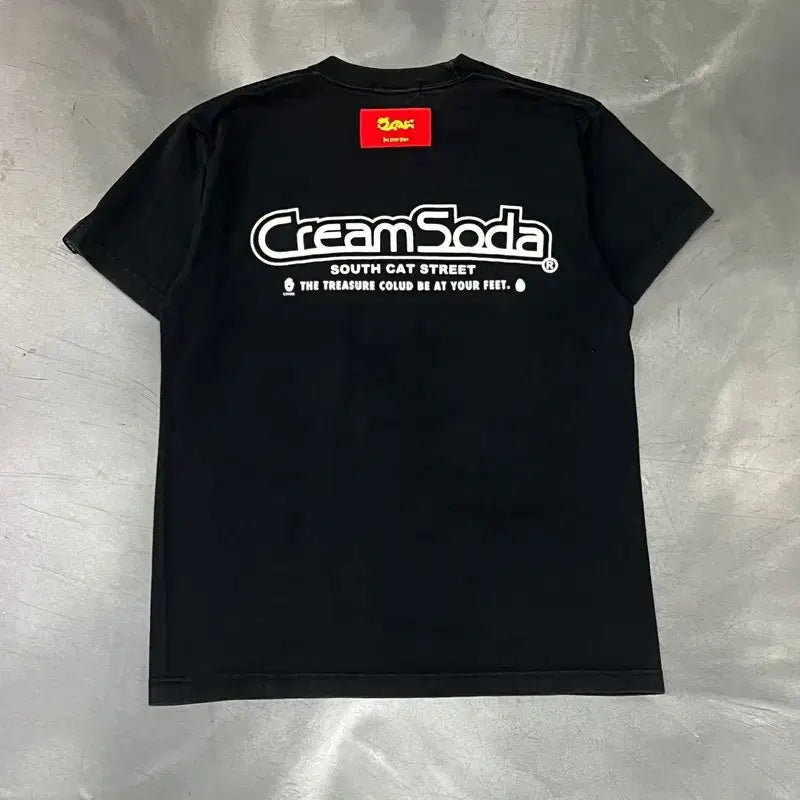 [BUNJANG] Creamsoda Logo T-shirt / 크림소다 로고 반팔티 y16415