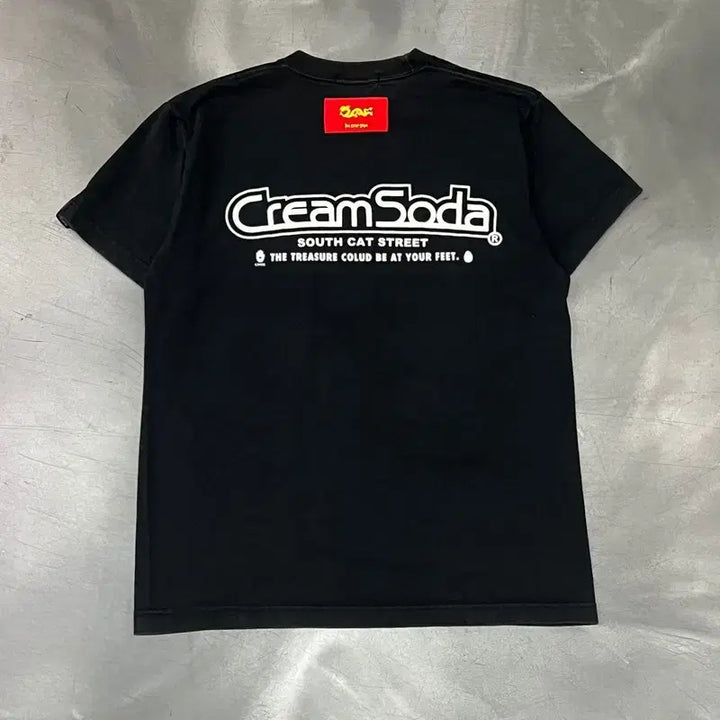 [BUNJANG] Creamsoda Logo T-shirt / 크림소다 로고 반팔티 y16415