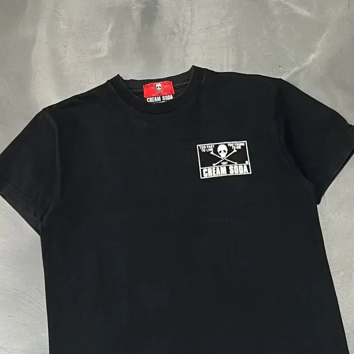 [BUNJANG] Creamsoda Logo T-shirt / 크림소다 로고 반팔티 y16415