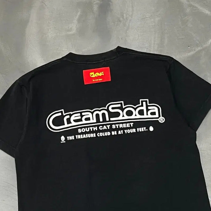 [BUNJANG] Creamsoda Logo T-shirt / 크림소다 로고 반팔티 y16415