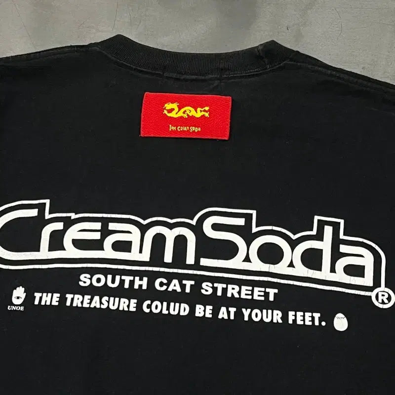 [BUNJANG] Creamsoda Logo T-shirt / 크림소다 로고 반팔티 y16415