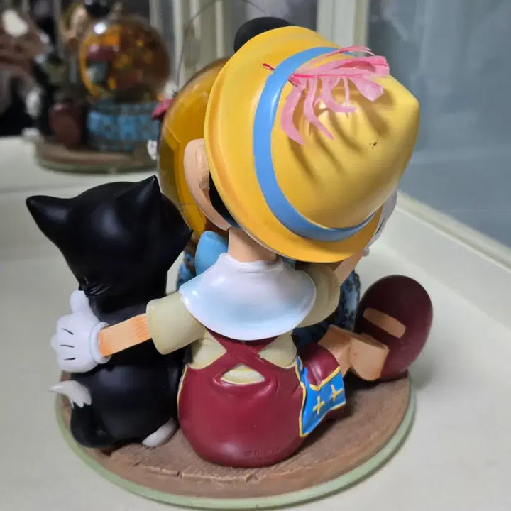 [BUNJANG] Disney Pinocchio Snow Globe Music Box / 디즈니 피노키오 스노우볼 오르골 희귀품