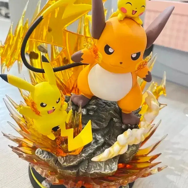 [BUNJANG] Egg Pikachu Evolution Tree Figure / 포켓몬 EGG스튜디오 피카츄  진화트리