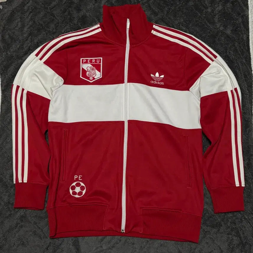[BUNJANG] Adidas Peru Neck-up Jersey / 아디다스 페루 넥업 져지