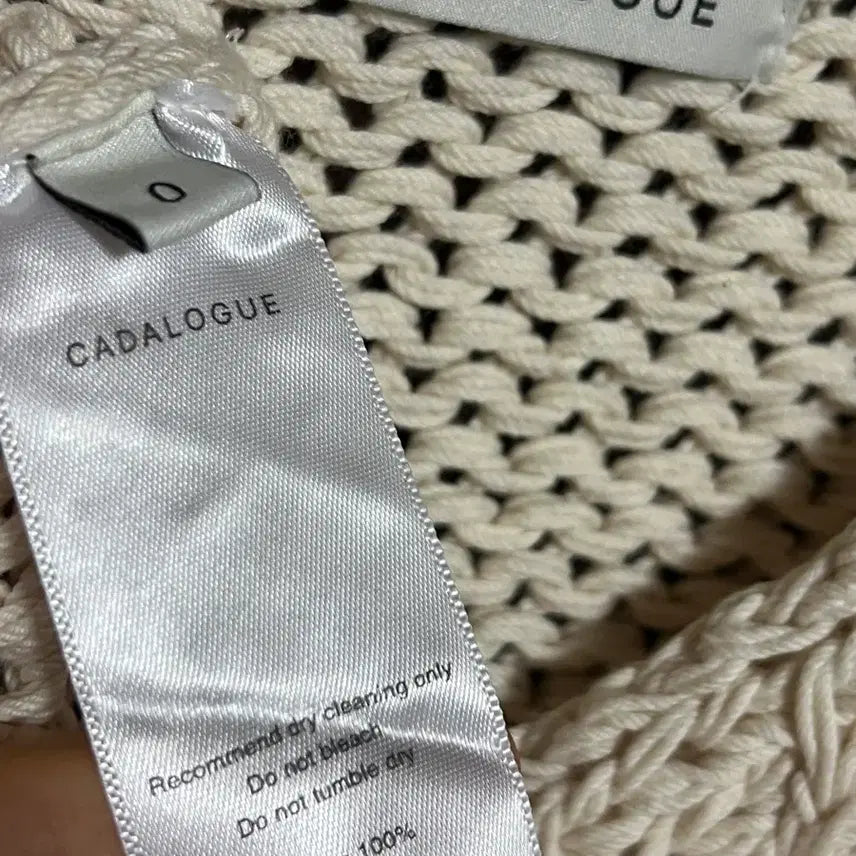 [BUNJANG] CADALOGUE Kate Knit Top / CADALOGUE 케이트 니트