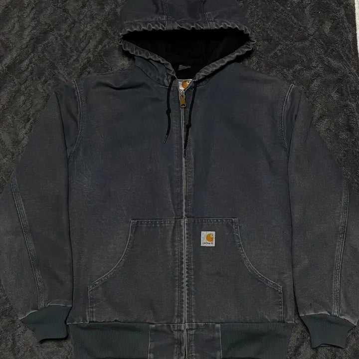 [BUNJANG] Carhartt WJ130 Active Jacket (Navy) - M / 칼하트 엑티브 자켓 wj130 M