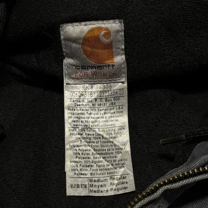 [BUNJANG] Carhartt WJ130 Active Jacket (Navy) - M / 칼하트 엑티브 자켓 wj130 M