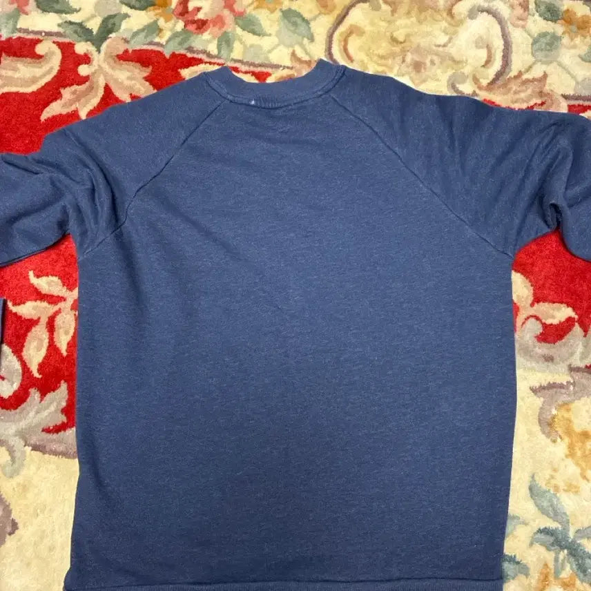 [BUNJANG] Deus Ex Machina Navy Crewneck Sweatshirt / Deus Ex Machina 뉴욕 맨투맨 네이비
