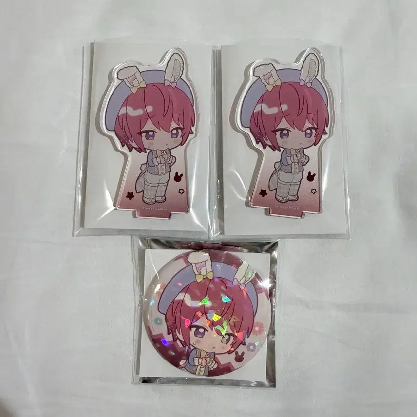 [SOLD OUT] 앙스타 애니메이트 이스터 콜라보 카페 아크릴스탠드 캔뱃지 스오우 츠카사