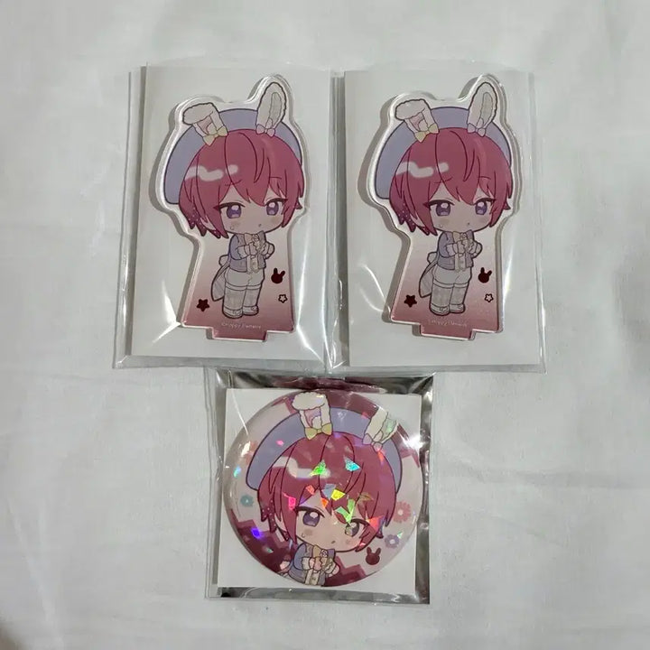 [SOLD OUT] 앙스타 애니메이트 이스터 콜라보 카페 아크릴스탠드 캔뱃지 스오우 츠카사