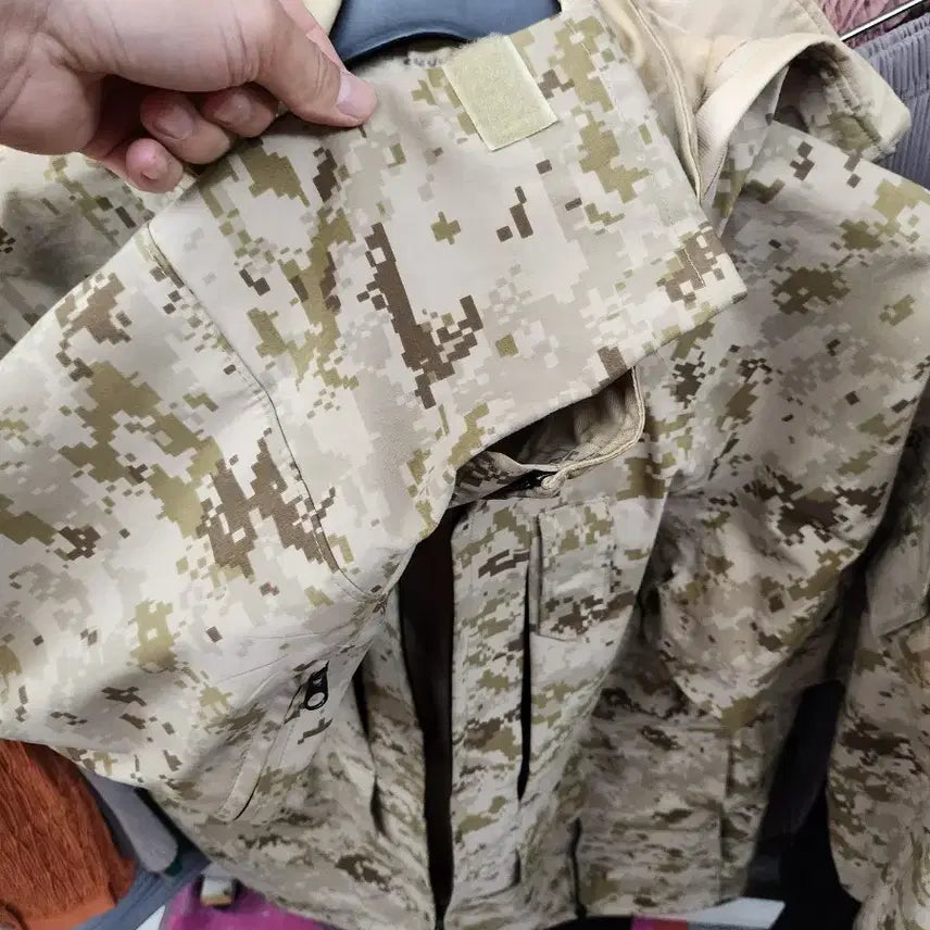 [BUNJANG] Propper US Marine Gore-Tex Desert Camouflage Field Jacket / 프로퍼 MR 미군 해병  머린 고어텍스 사막 야상 점퍼 후드 자켓