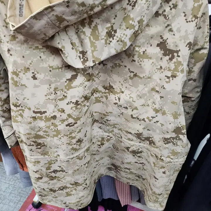 [BUNJANG] Propper US Marine Gore-Tex Desert Camouflage Field Jacket / 프로퍼 MR 미군 해병  머린 고어텍스 사막 야상 점퍼 후드 자켓