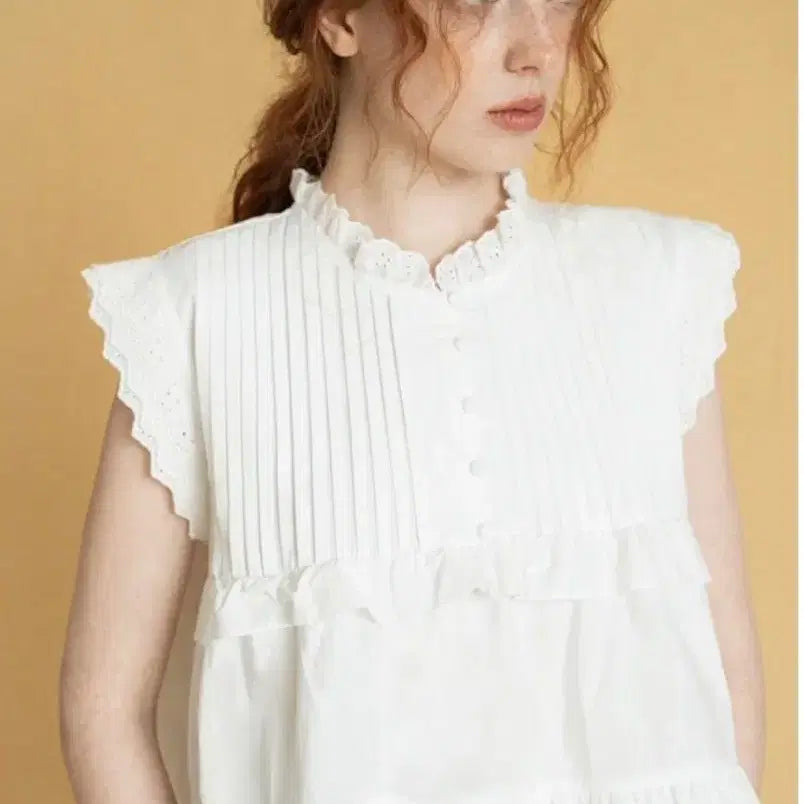 [SOLD OUT] 위드아웃썸머 러플 블라우스
