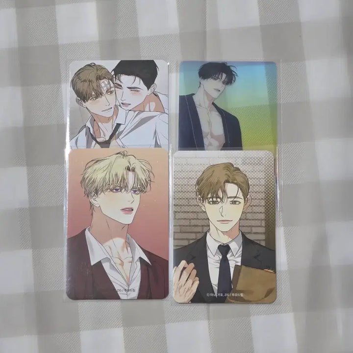 [SOLD OUT] 키이프 키스 미 이프 유 캔 콜라보카페 메뉴 특전 포토카드 포카 일괄