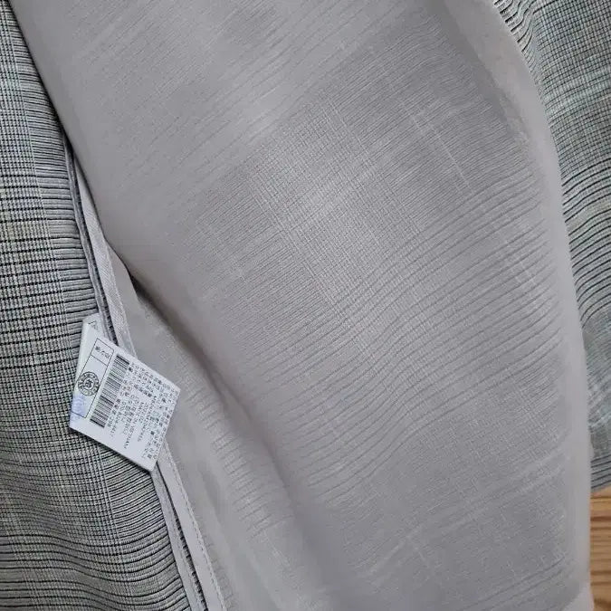 [BUNJANG] ME:SENSE Linen Check Double Jacket / ME:SENSE 린넨 체크 더블 자켓