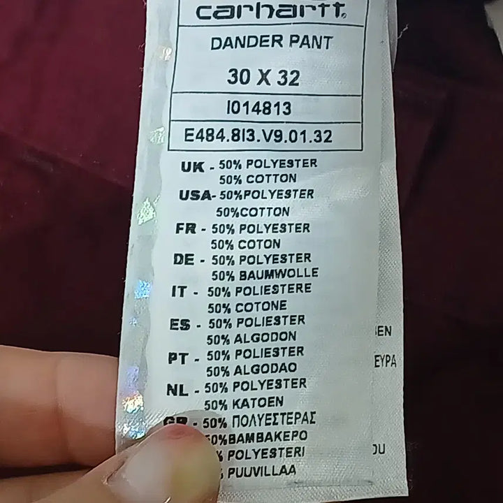 [BUNJANG] Carhartt Dander Pants Cotton Trousers / 칼하트 남성 댄더팬츠 면바지 30 (26A21)