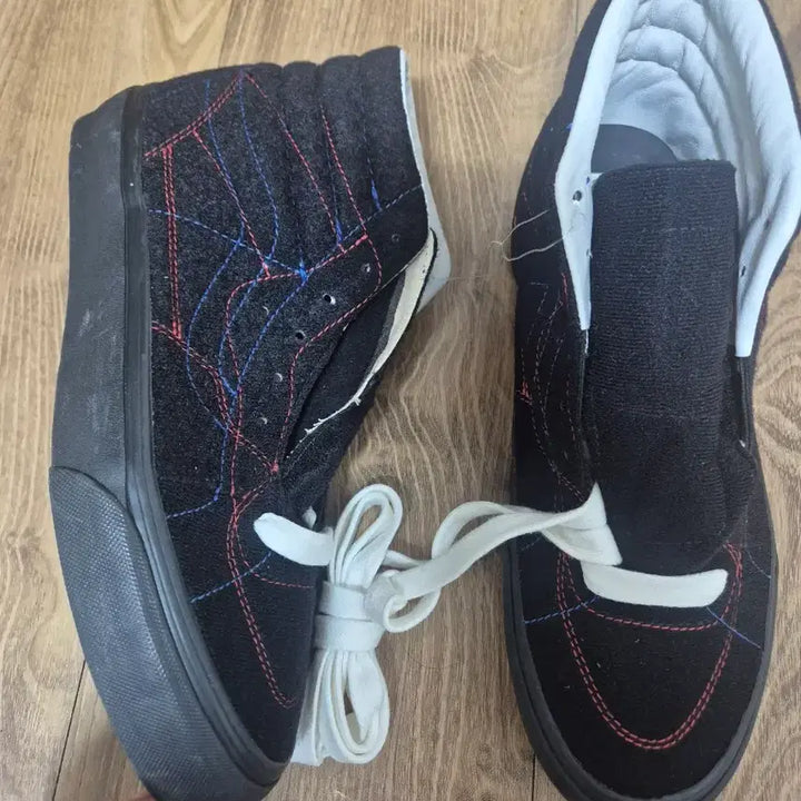 [BUNJANG] Vans Vault Taka Hayashi DIY High Black Sneakers / 반스 볼트 타카 하야시 DIY 하이 블랙