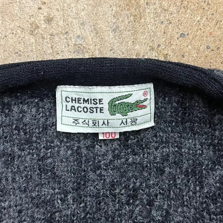 [BUNJANG] Lacoste Vintage Cardigan / [정품/100] 라코스테 빈티지 가디건